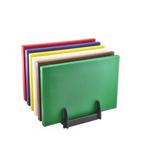 1/2" Colour Coded Low Density PE Chopping Board Set